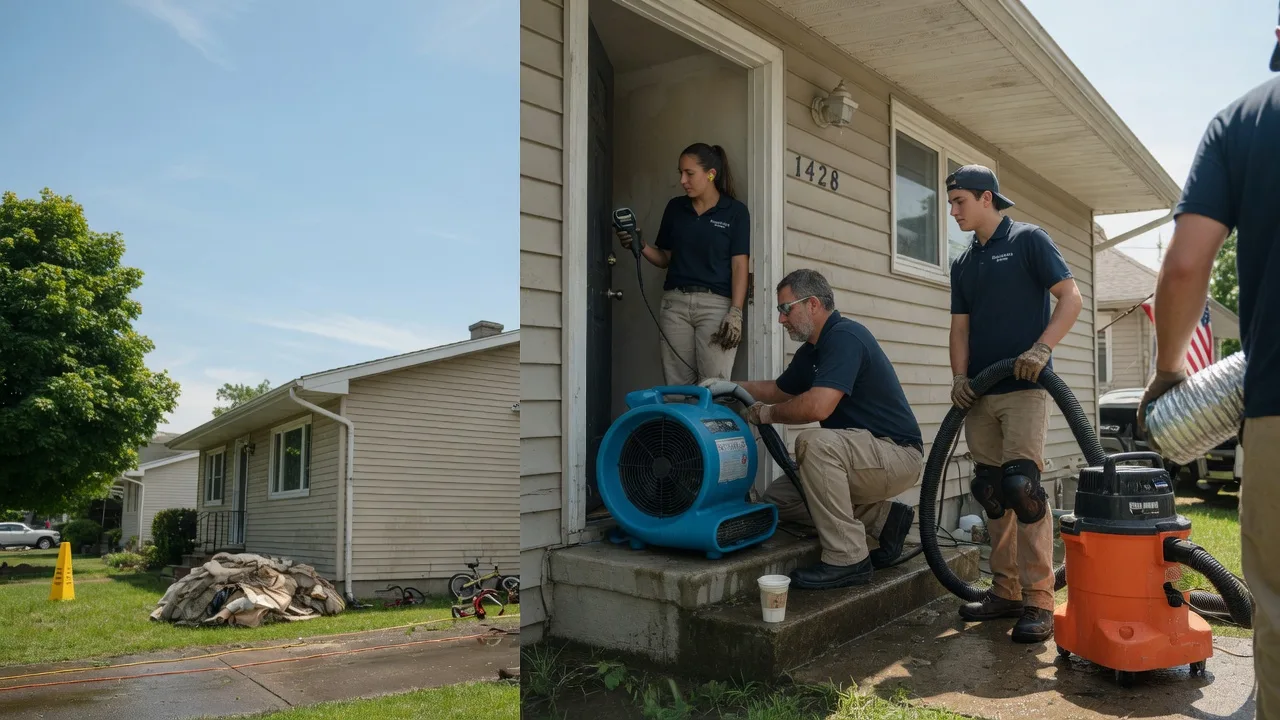 Water Damage Restoration in Taylorville, IL near me